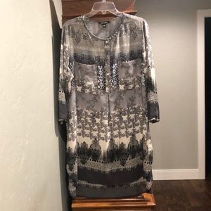 Gray and Blue Tunic